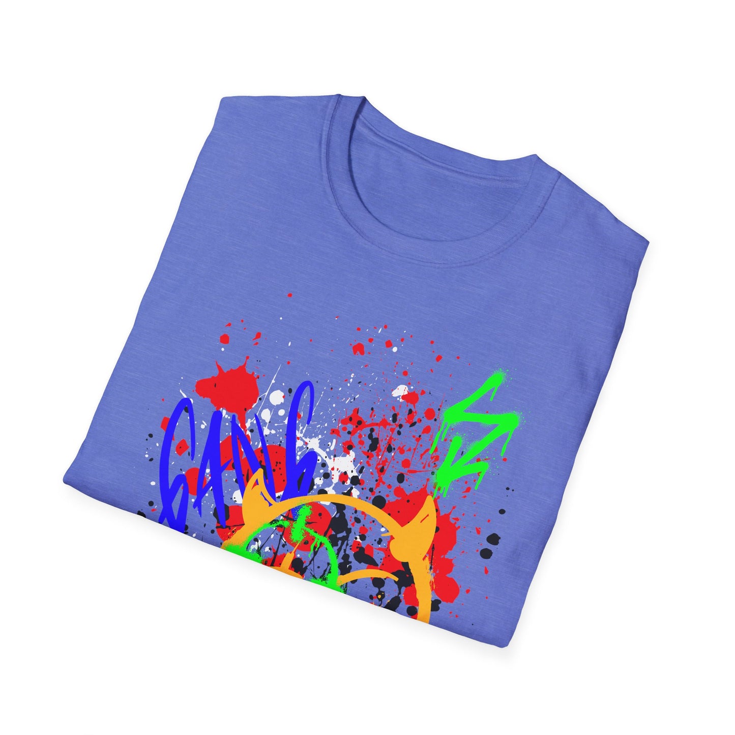Graffiti Bullseye Shirt | Colorful Shirt | Cool Teen Shirt | Fashion | Trending | Dope Design | Birthday Gift | Unisex Softstyle T-Shirt