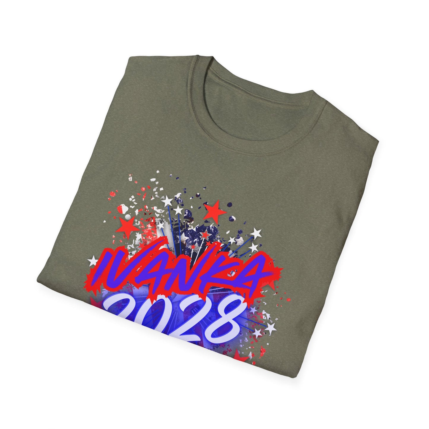 IVANKA 2028 | President | Colorful Shirt | Cool Shirt | Fashion | Trending | Cool Design | Birthday Gift | Unisex Softstyle T-Shirt
