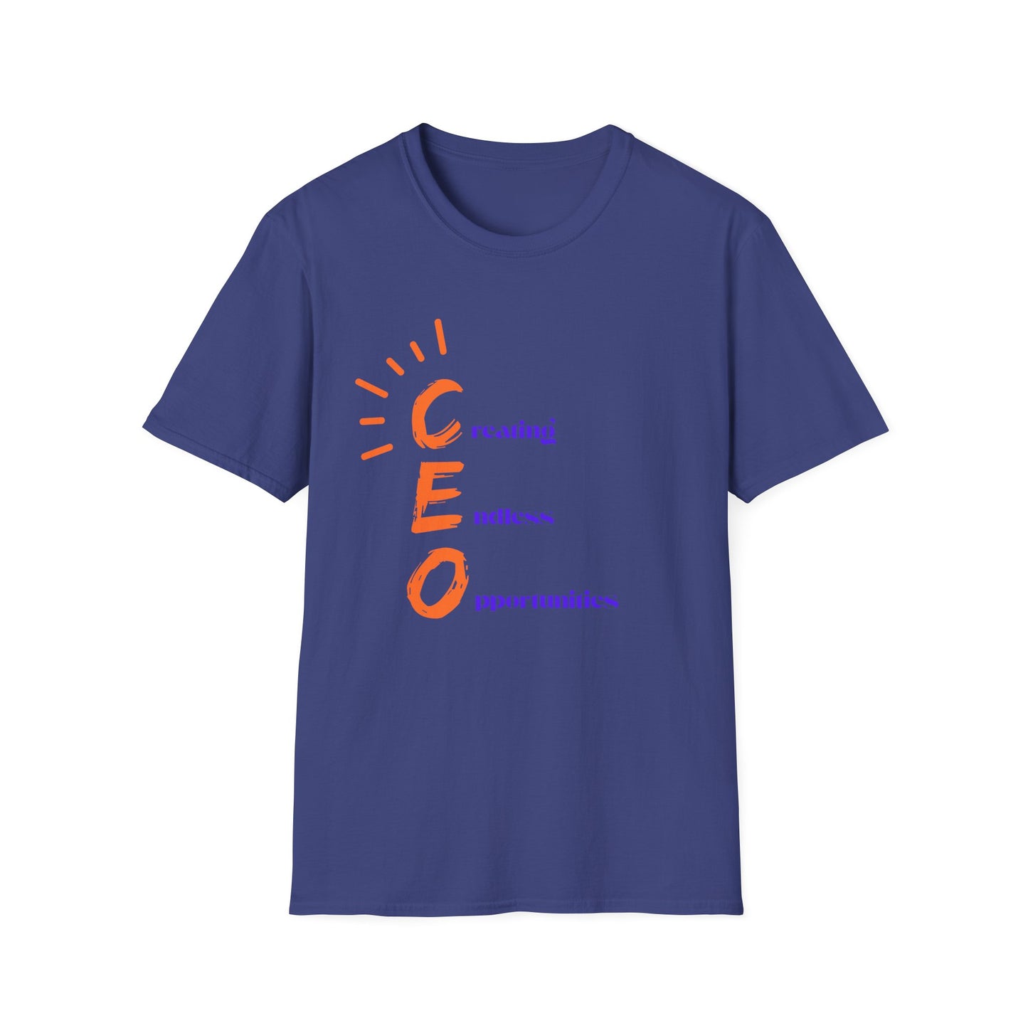 CEO | Colorful Shirt | Cool Shirt | Fashion | Trending | Cool Design | Birthday Gift | Unisex Softstyle T-Shirt