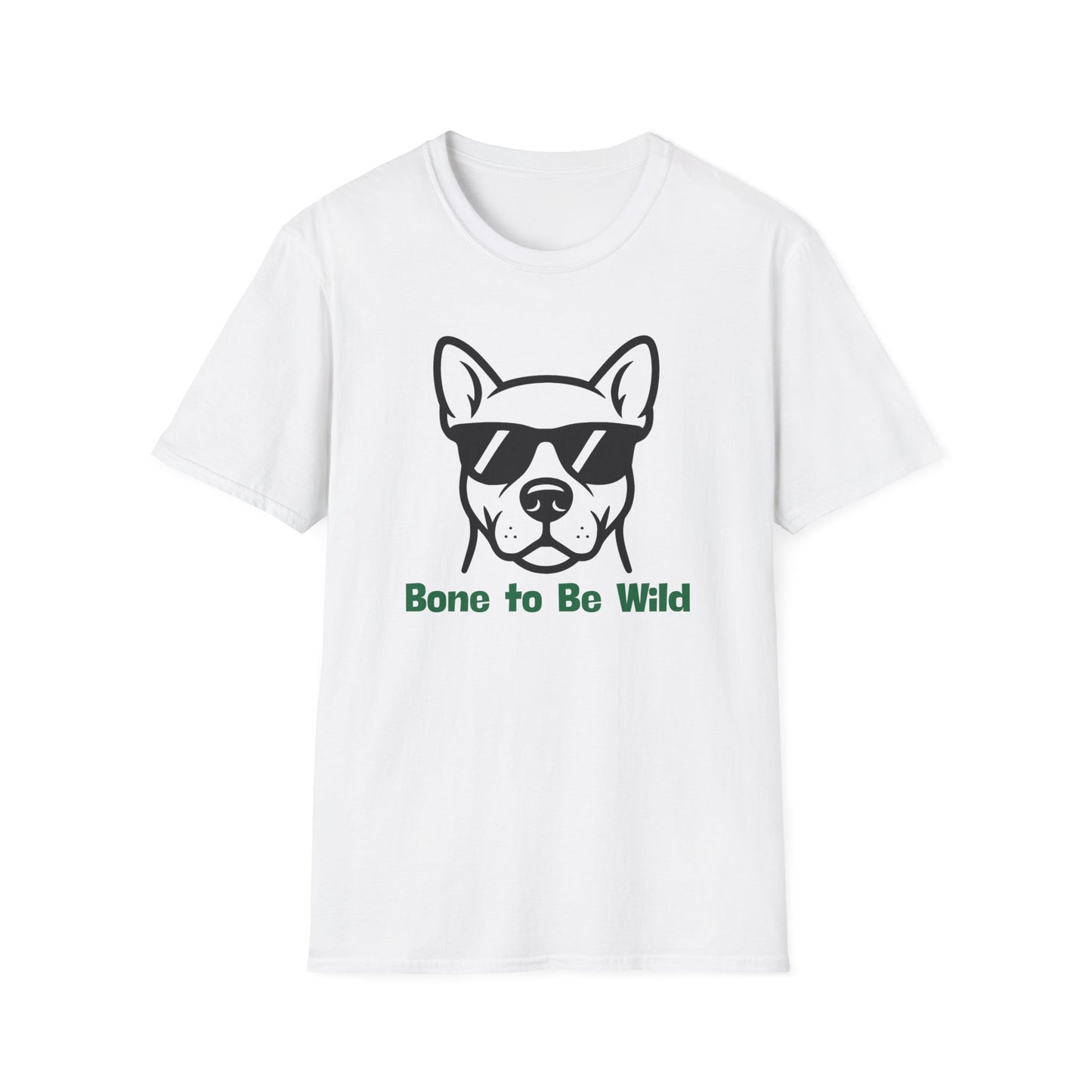 Bone To Be Wild | Funny Dog Shirt | Fashion | Trending | Dog Lover | Cool Design | Birthday Gift | Unisex Softstyle T-Shirt