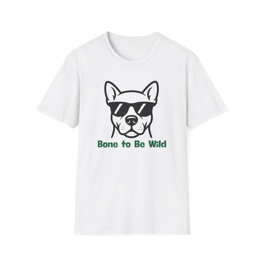 Bone To Be Wild | Funny Dog Shirt | Fashion | Trending | Dog Lover | Cool Design | Birthday Gift | Unisex Softstyle T-Shirt