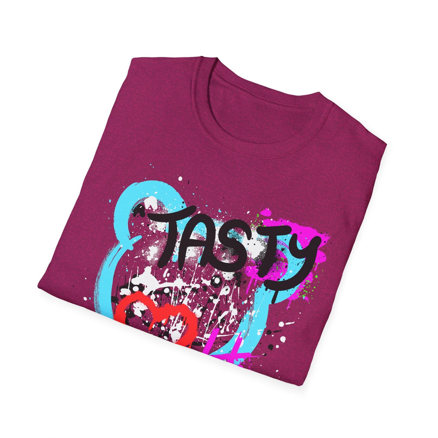 Tasty Graffiti Shirt | Colorful Shirt | Cool Teen Shirt | Fashion | Trending | Dope Design | Birthday Gift | Unisex Softstyle T-Shirt