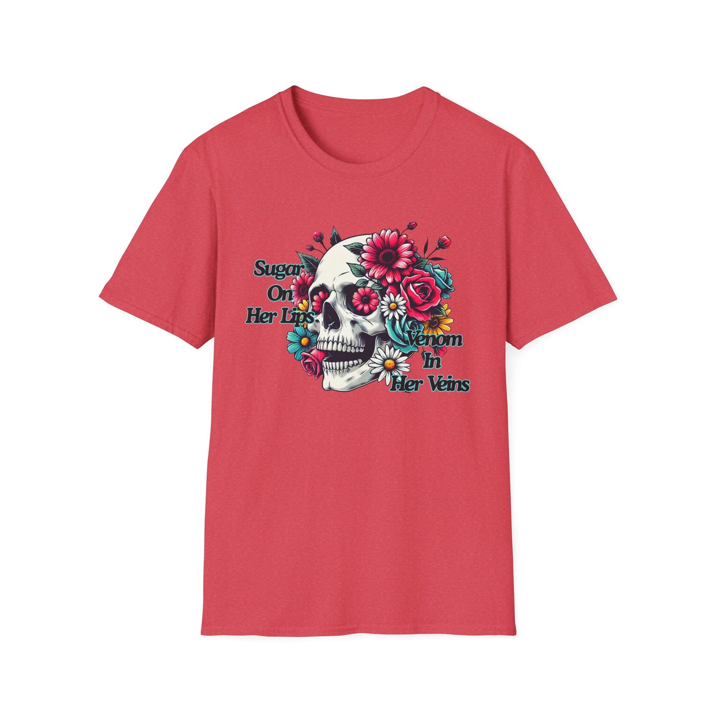 Sugar On Her Lips | Adult Shirt | Teen Clothes | Fashion | Trending | Birthday Gift | Unisex Softstyle T-Shirt