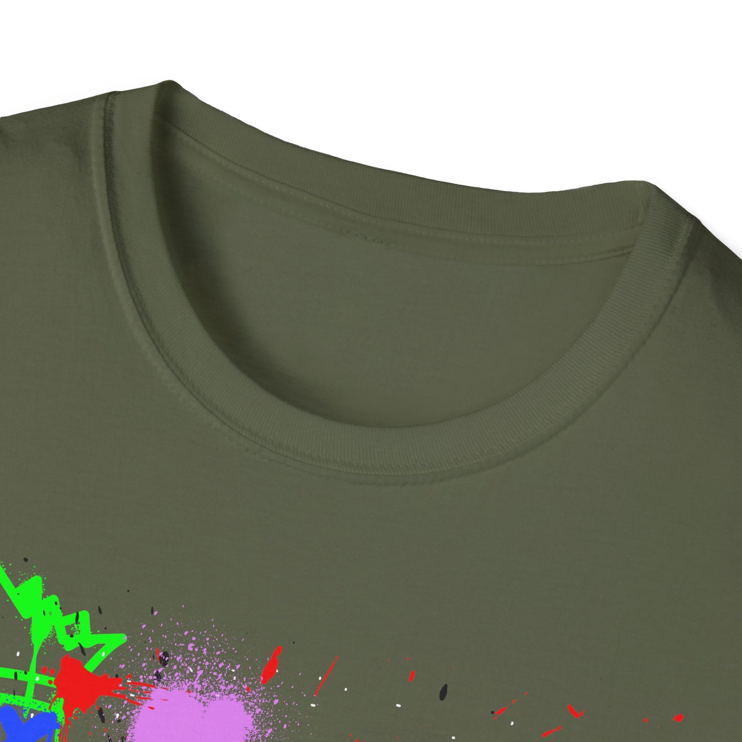 FUN Graffiti Shirt | Adult Shirt | Teen Clothes | Cool Shirt | Funny Fashion | Trending | Birthday Gift | Unisex Softstyle T-Shirt