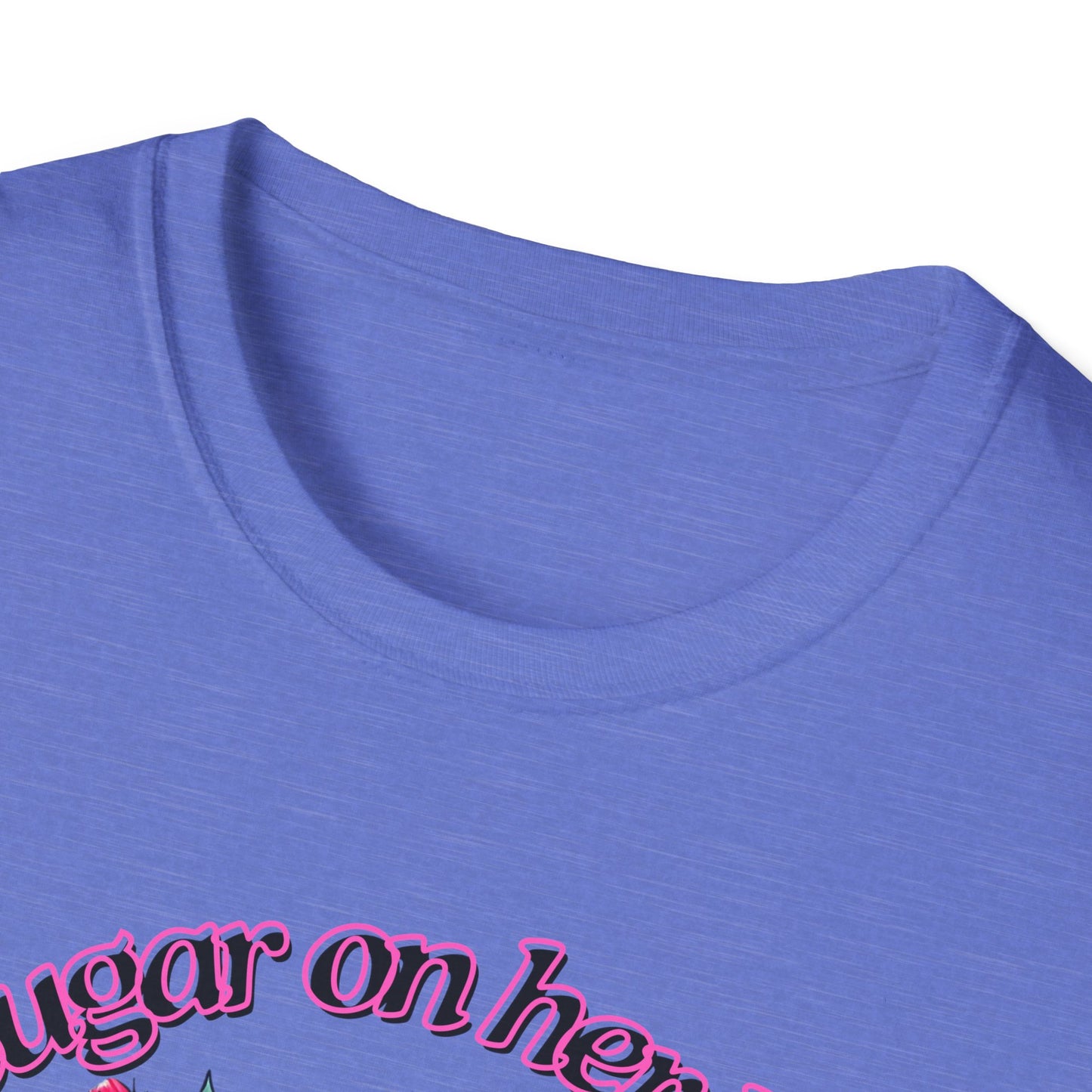 Sugar on her lips | Adult Clothes | Teen Shirt | Cool Shirt | Trending | Birthday Gift | Unisex Softstyle T-Shirt