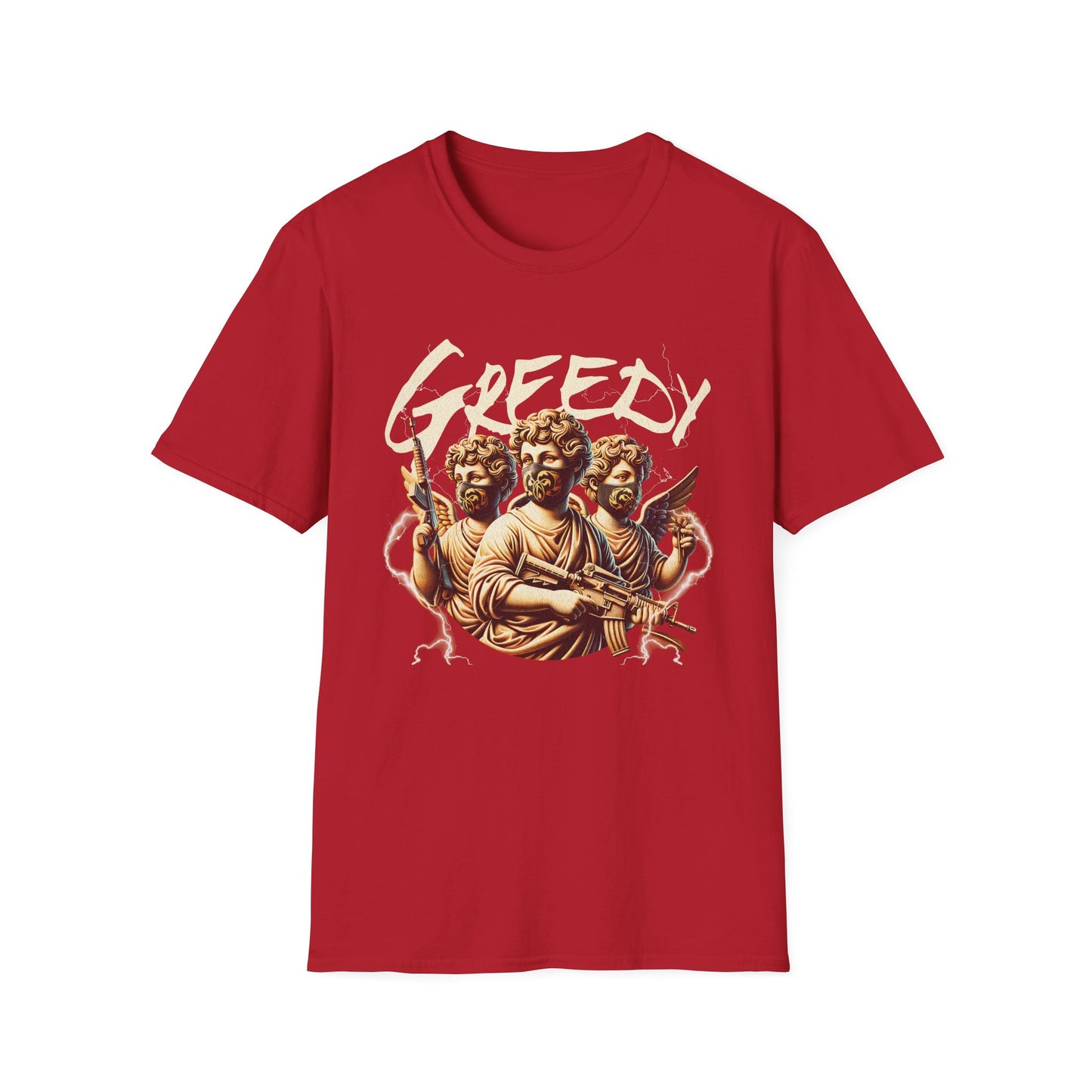 Greedy | Adult Clothes | Teen Shirt | Trending | Birthday Gift