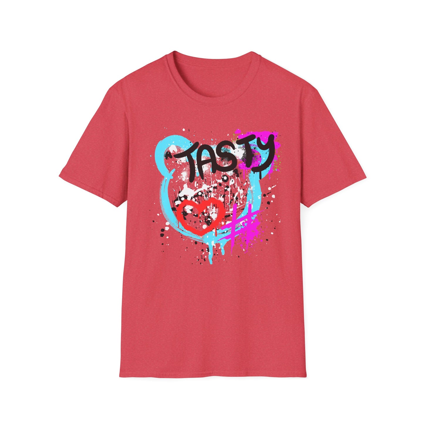 Tasty Graffiti Shirt | Colorful Shirt | Cool Teen Shirt | Fashion | Trending | Dope Design | Birthday Gift | Unisex Softstyle T-Shirt