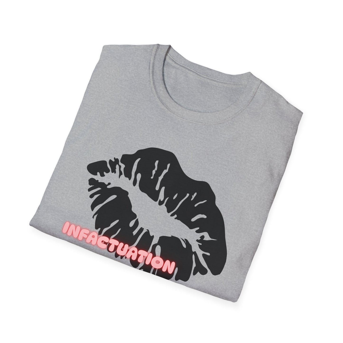 Infatuation Kiss Shirt | Adult Shirt | Womans Clothes | Trending | Birthday Gift | Unisex Softstyle T-Shirt