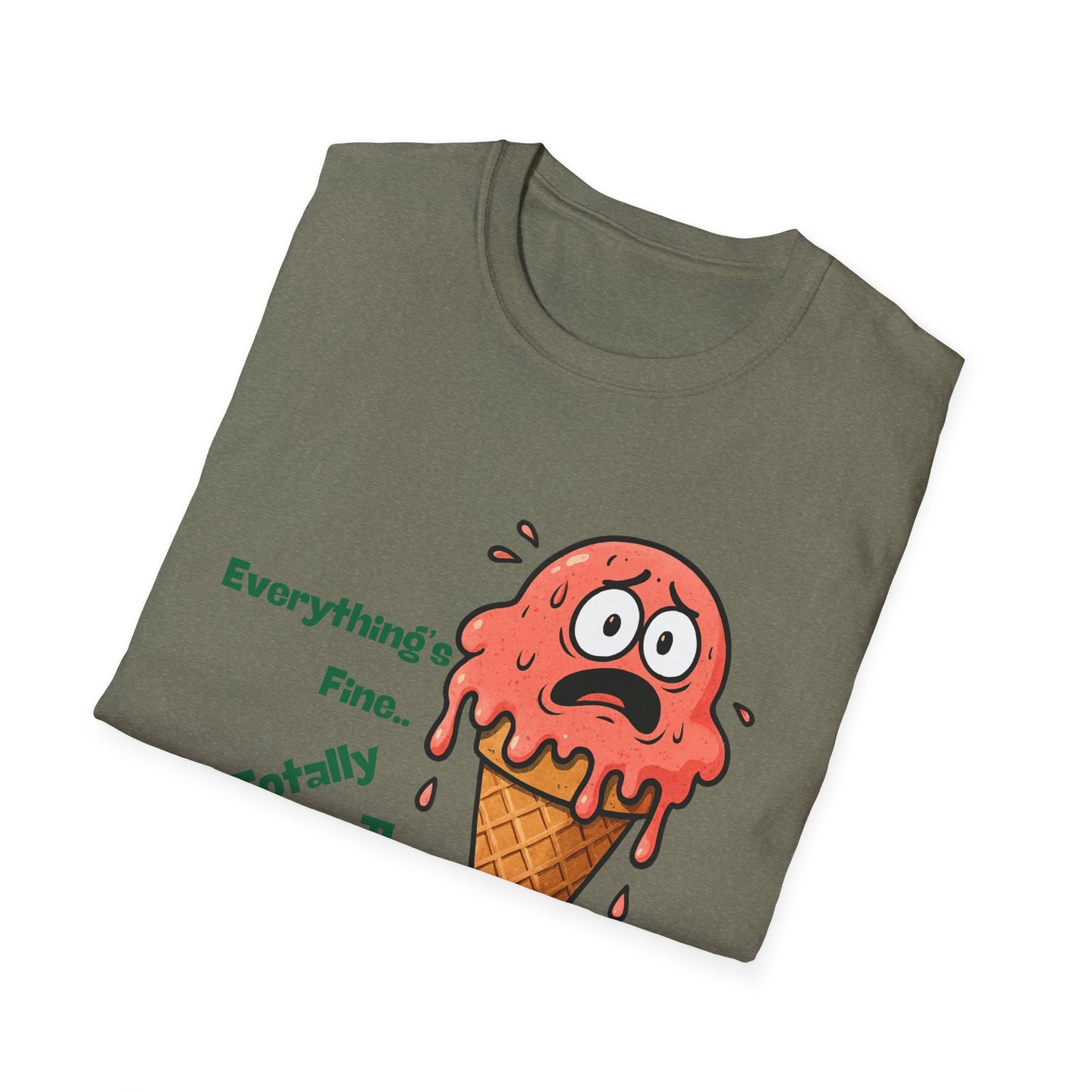 Everything's Fine | Funny Shirt | Fashion | Trending | Cool Design | Birthday Gift | Unisex Softstyle T-Shirt