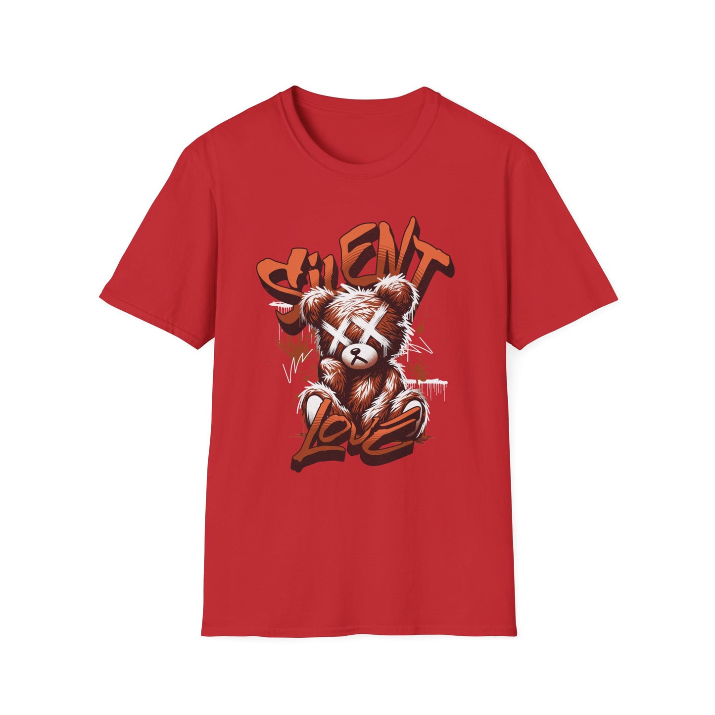 Silent Love | Adult Clothes | Teen Shirt | Love Bear | Trending | Birthday Gift