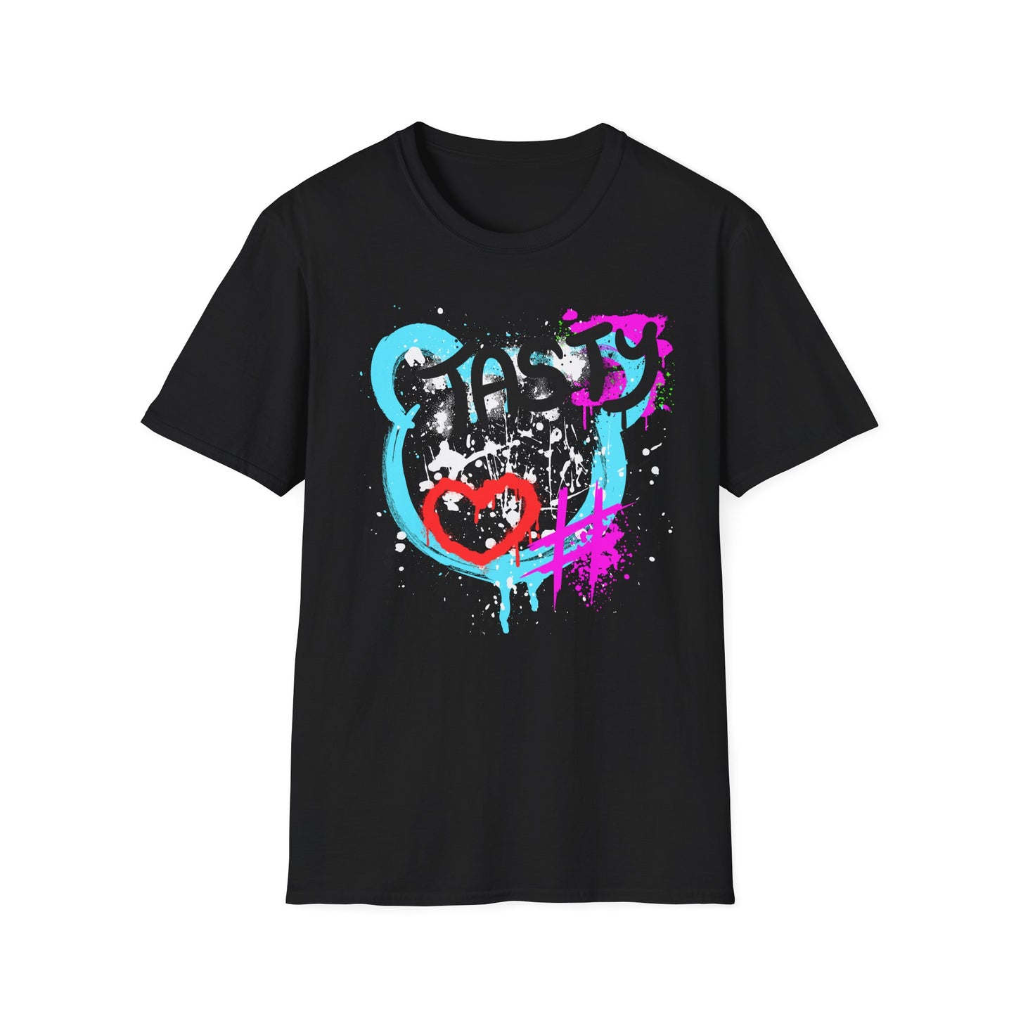 Tasty Graffiti Shirt | Colorful Shirt | Cool Teen Shirt | Fashion | Trending | Dope Design | Birthday Gift | Unisex Softstyle T-Shirt