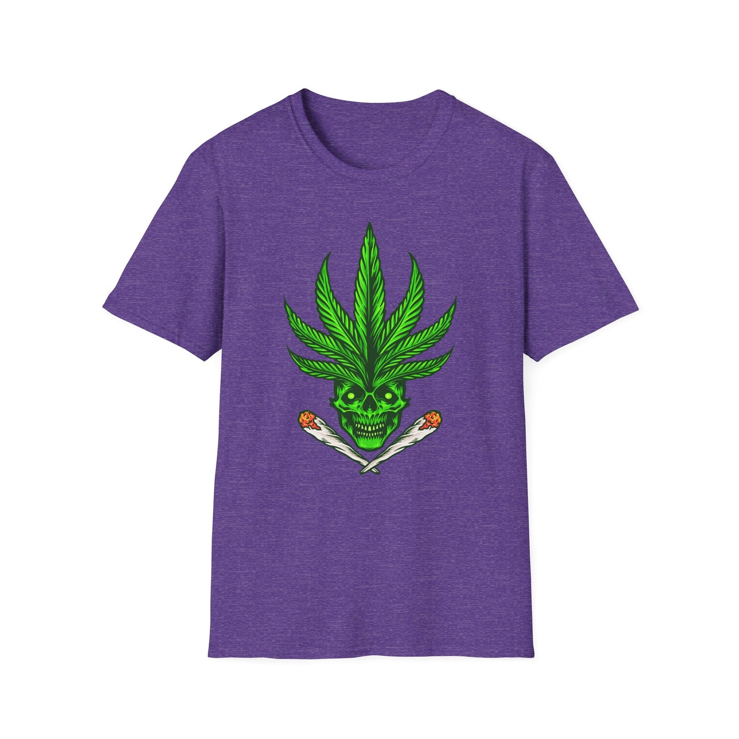 Marijuana Skull Shirt | Adult Clothes | Trending | Birthday Gift