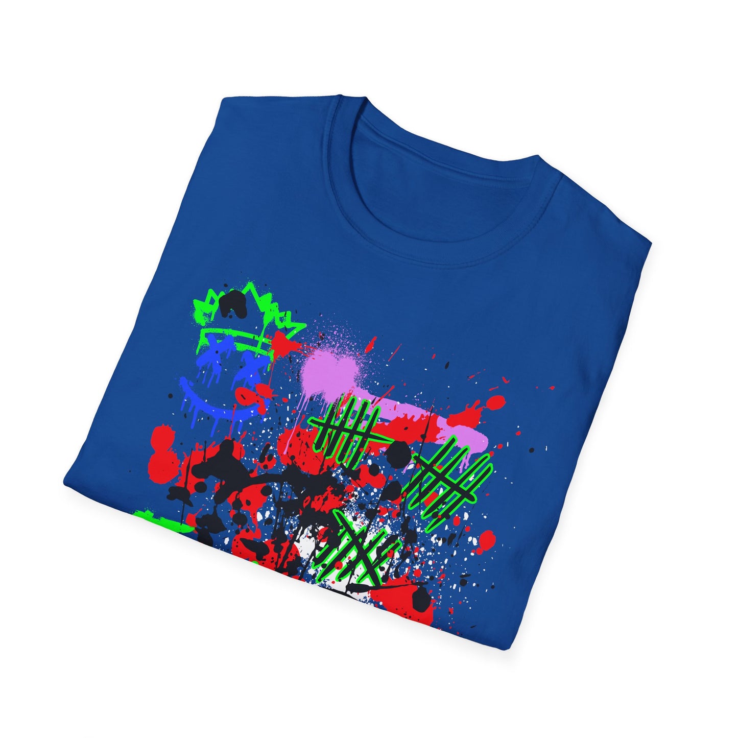 FUN Graffiti Shirt | Adult Shirt | Teen Clothes | Cool Shirt | Funny Fashion | Trending | Birthday Gift | Unisex Softstyle T-Shirt