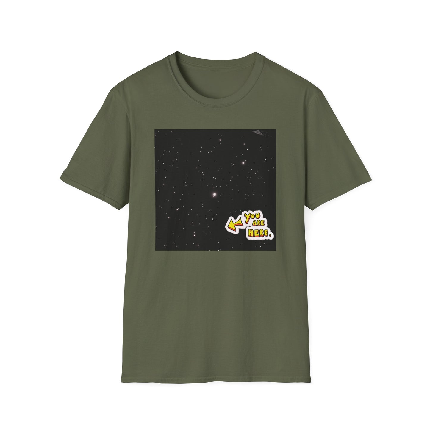 You Are Here Shirt | Lost In Space Colorful Tee | Cool Funny Fashion Trending Birthday Gift