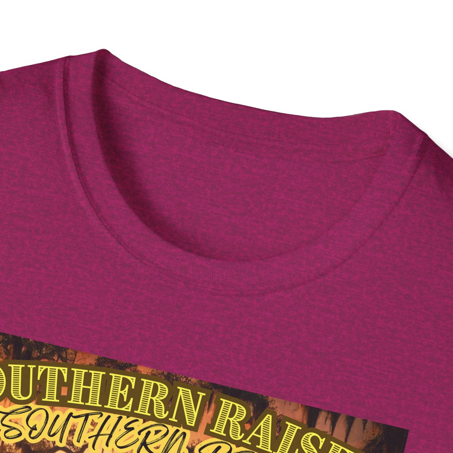 Southern Raised Southern Proud | The South Shirt | Adult Clothes | Teen Shirt | Trending | Birthday Gift | Unisex Softstyle T-Shirt