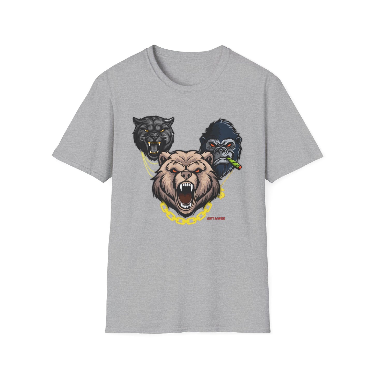 UNTAMED |  Beasts Within |Colorful Shirt | Cool Shirt | Fashion | Trending | Cool Design | Birthday Gift | Unisex Softstyle T-Shirt