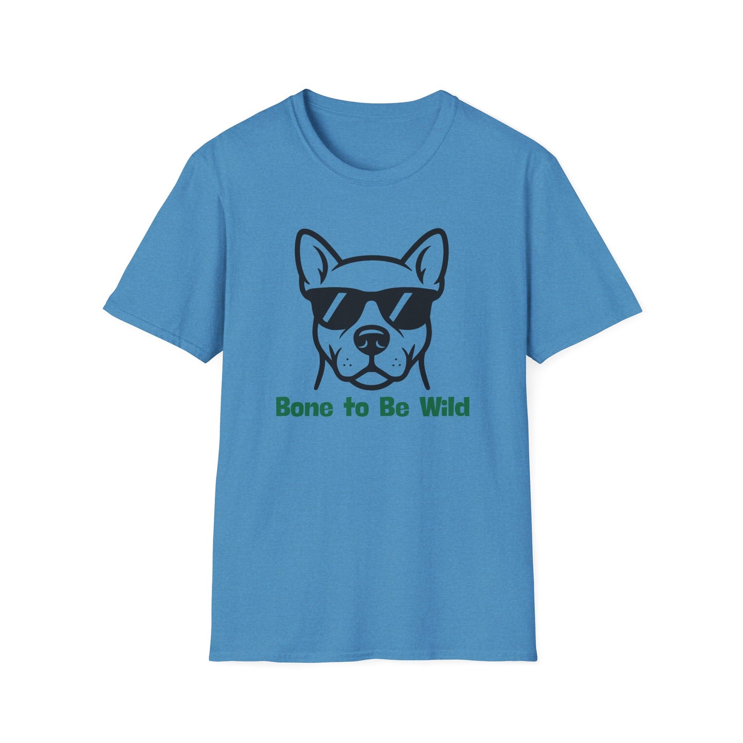 Bone To Be Wild | Funny Dog Shirt | Fashion | Trending | Dog Lover | Cool Design | Birthday Gift | Unisex Softstyle T-Shirt