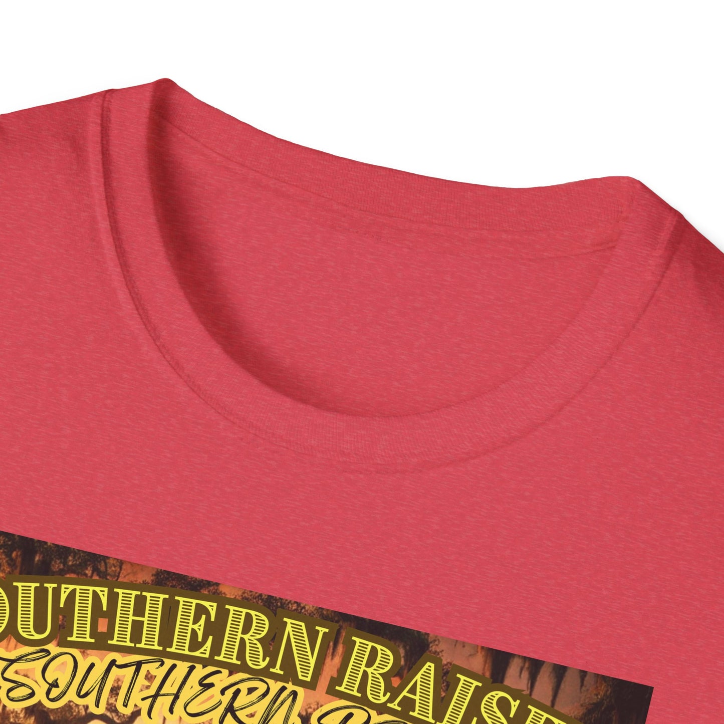 Southern Raised Southern Proud | The South Shirt | Adult Clothes | Teen Shirt | Trending | Birthday Gift | Unisex Softstyle T-Shirt