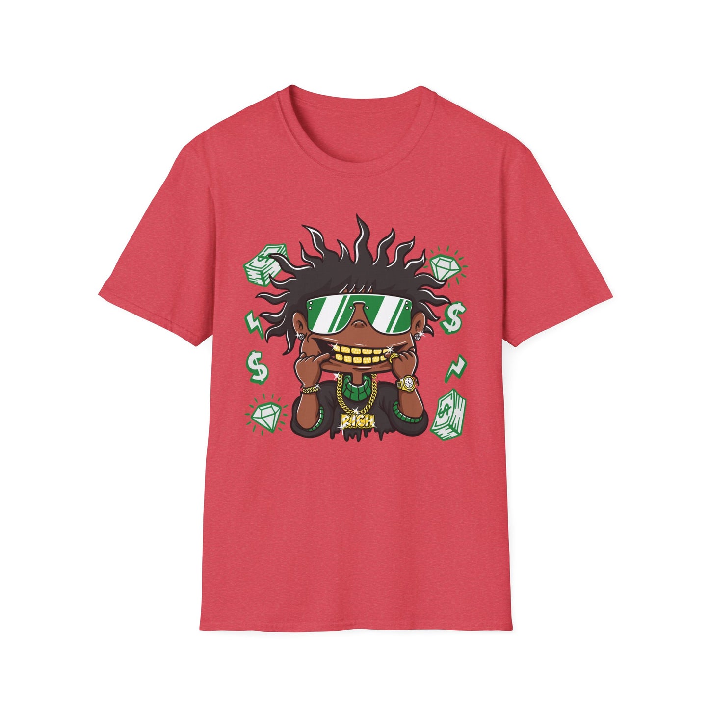 RICH RICH | Money Shirt | Adult Clothes | Teen Shirt | Trending | Birthday Gift
