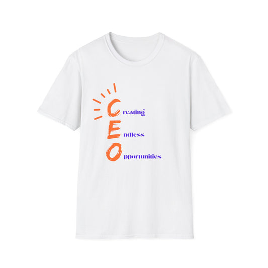 CEO | Colorful Shirt | Cool Shirt | Fashion | Trending | Cool Design | Birthday Gift | Unisex Softstyle T-Shirt