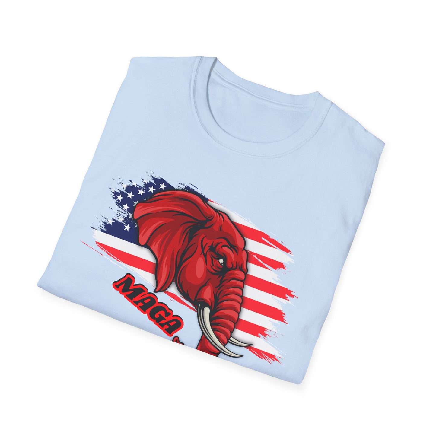 MAGA | America | Colorful Shirt | Cool Shirt | Fashion | Trending | Cool Design | Birthday Gift | Unisex Softstyle T-Shirt