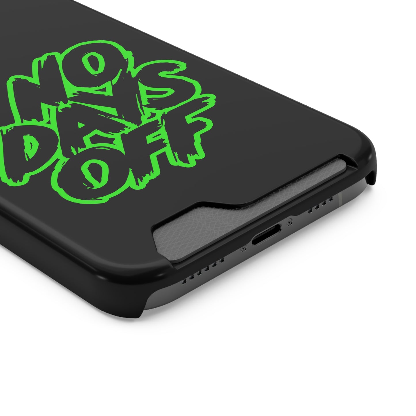 No Days Off | Impact-Resistant Phone Case With Card Holder | iPhone Samsung Models
