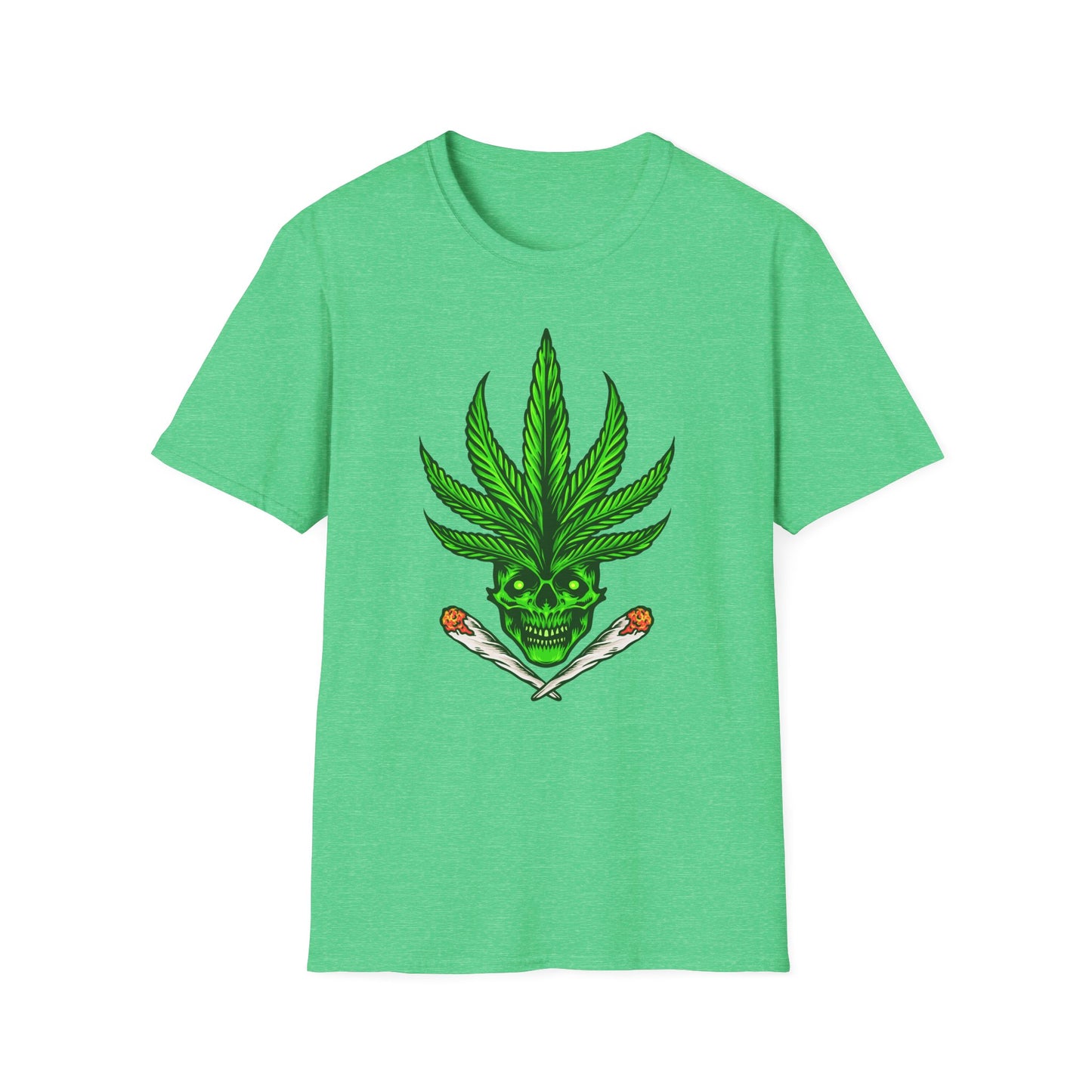 Marijuana Skull Shirt | Adult Clothes | Trending | Birthday Gift