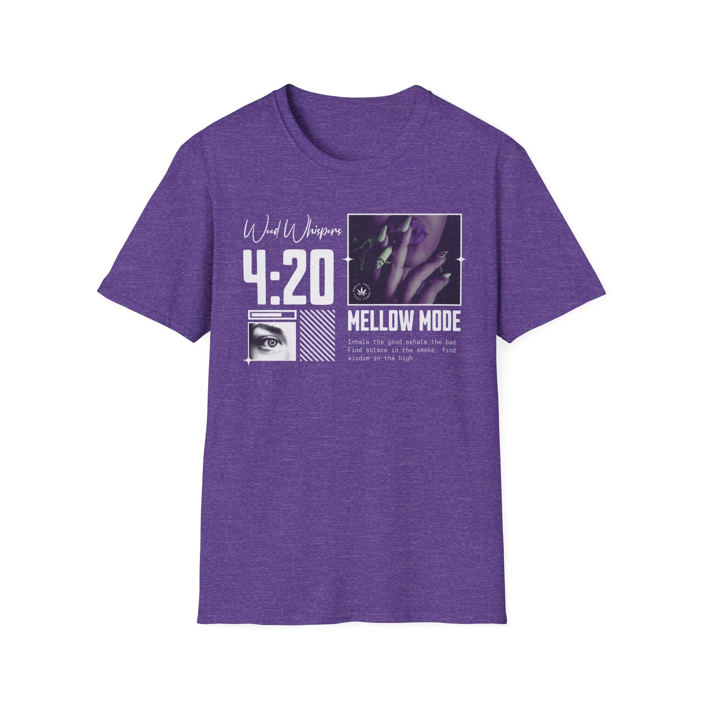 Mellow Mood | Adult Clothes | 420 | Trending | Birthday Gift | Softstyle Tshirt