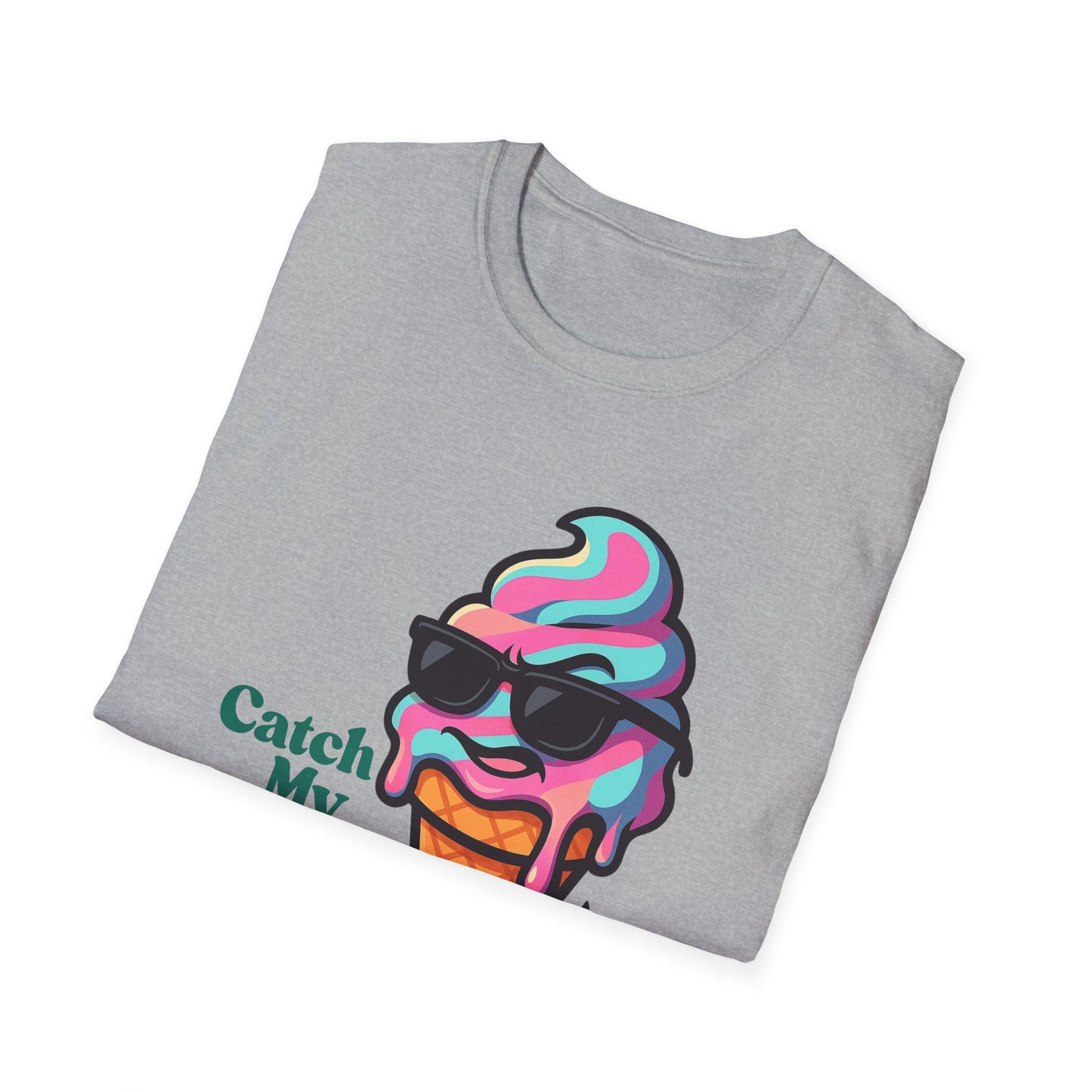 Catch My Drip | Cool Ice Cream Shirt | Fashion | Trending | Cool Design | Birthday Gift | Unisex Softstyle T-Shirt
