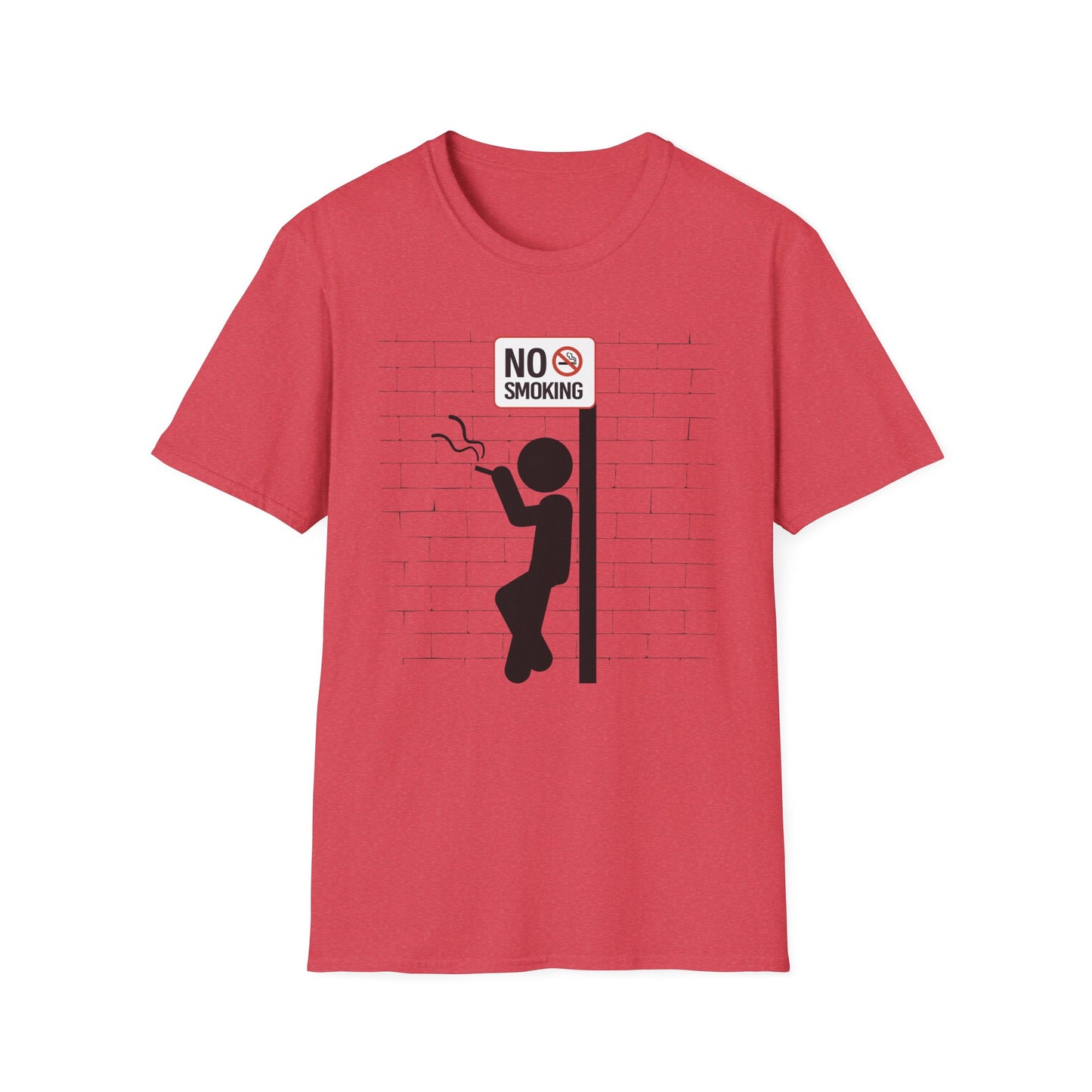 NO SMOKING | Funny Adult Shirt | Fashion | Trending | Birthday Gift | Unisex Softstyle T-Shirt