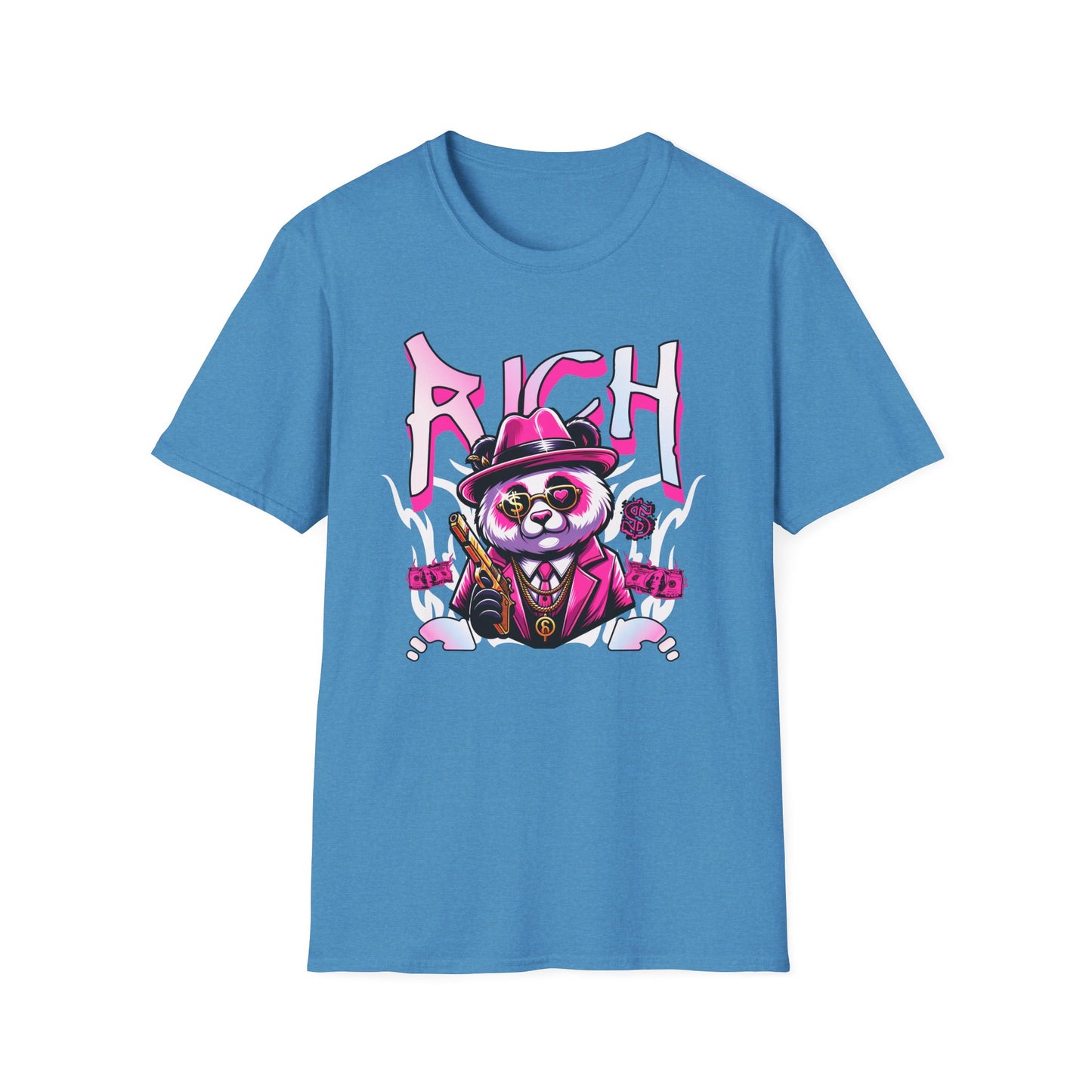 RICH | Money Bear Shirt | Adult Clothes | Teen Shirt | Trending | Birthday Gift