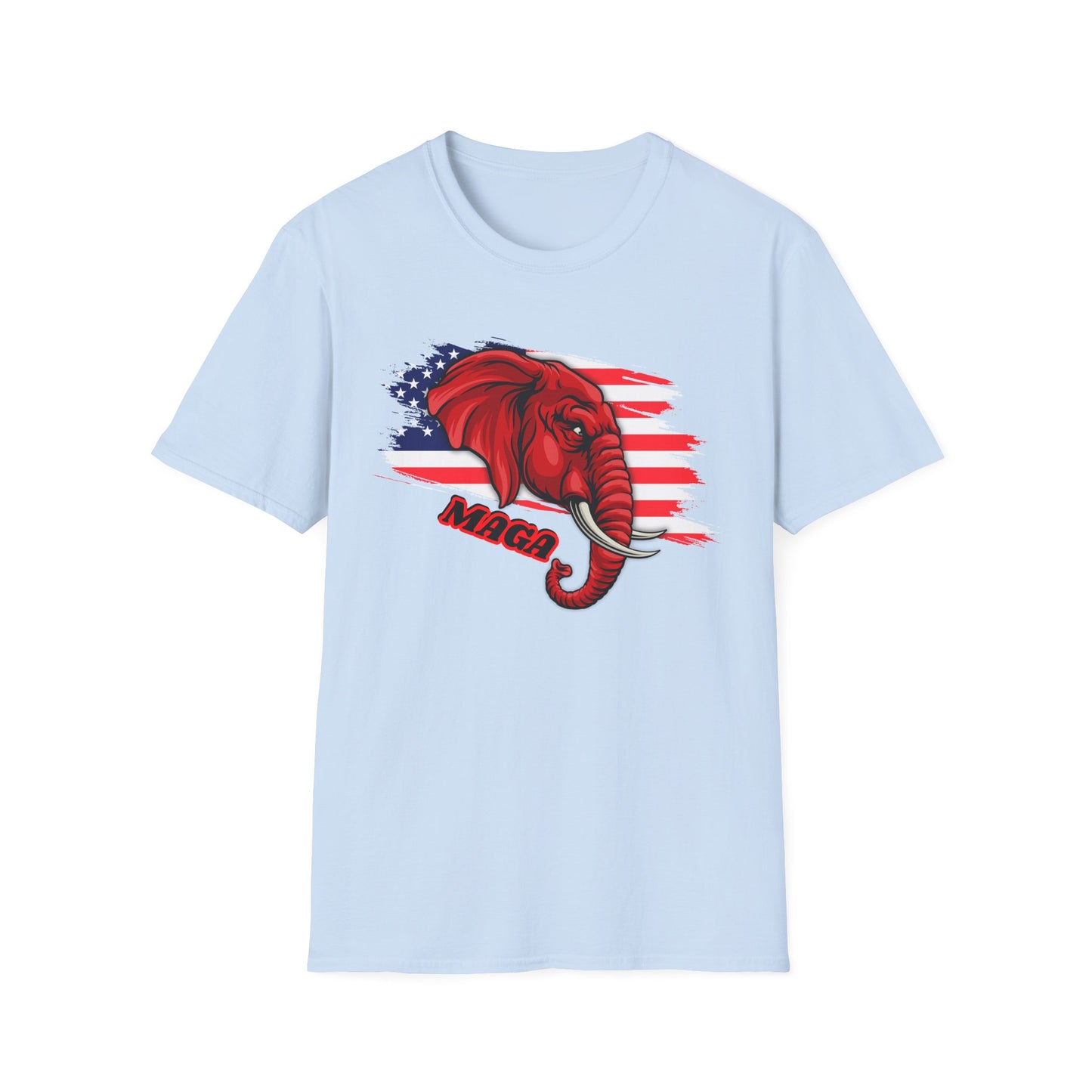 MAGA | America | Colorful Shirt | Cool Shirt | Fashion | Trending | Cool Design | Birthday Gift | Unisex Softstyle T-Shirt