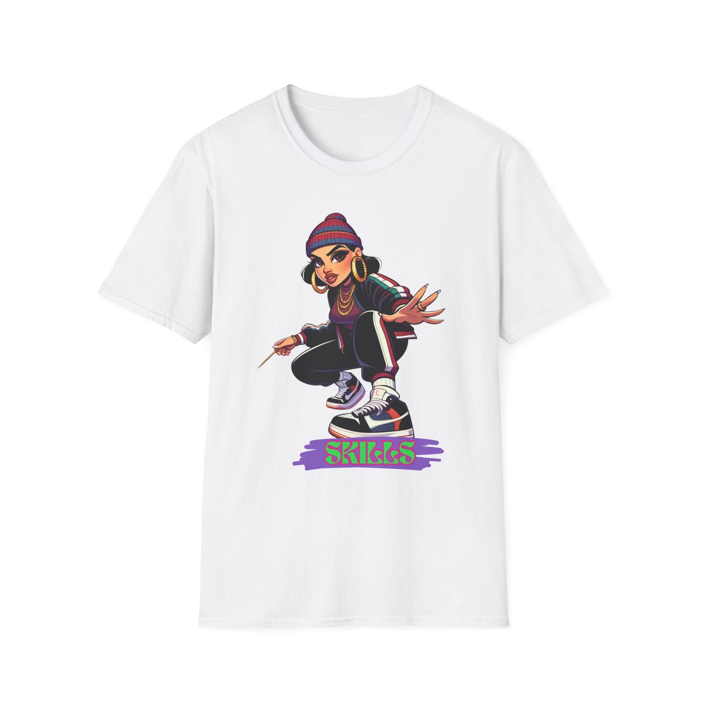 SKILLS | Adult Clothes | Womans Shirt | Teen Shirt | Artist | Kids Clothes | Trending | Birthday Gift | Unisex Softstyle T-Shirt