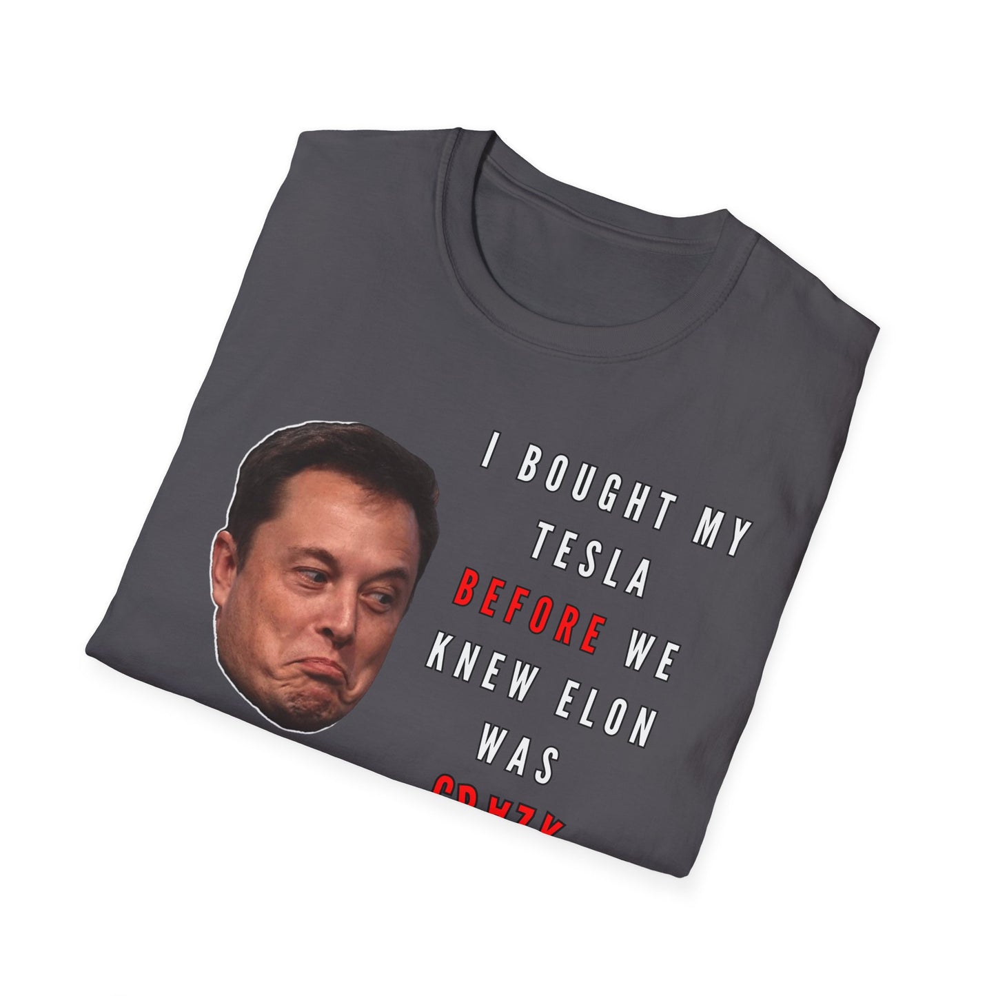 Crazy | Funny Adult Shirt | Teen Clothes | Humor Shirt | Trending | Birthday Gift | Unisex Softstyle T-Shirt