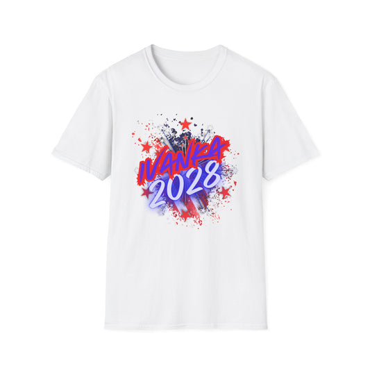 IVANKA 2028 | President | Colorful Shirt | Cool Shirt | Fashion | Trending | Cool Design | Birthday Gift | Unisex Softstyle T-Shirt