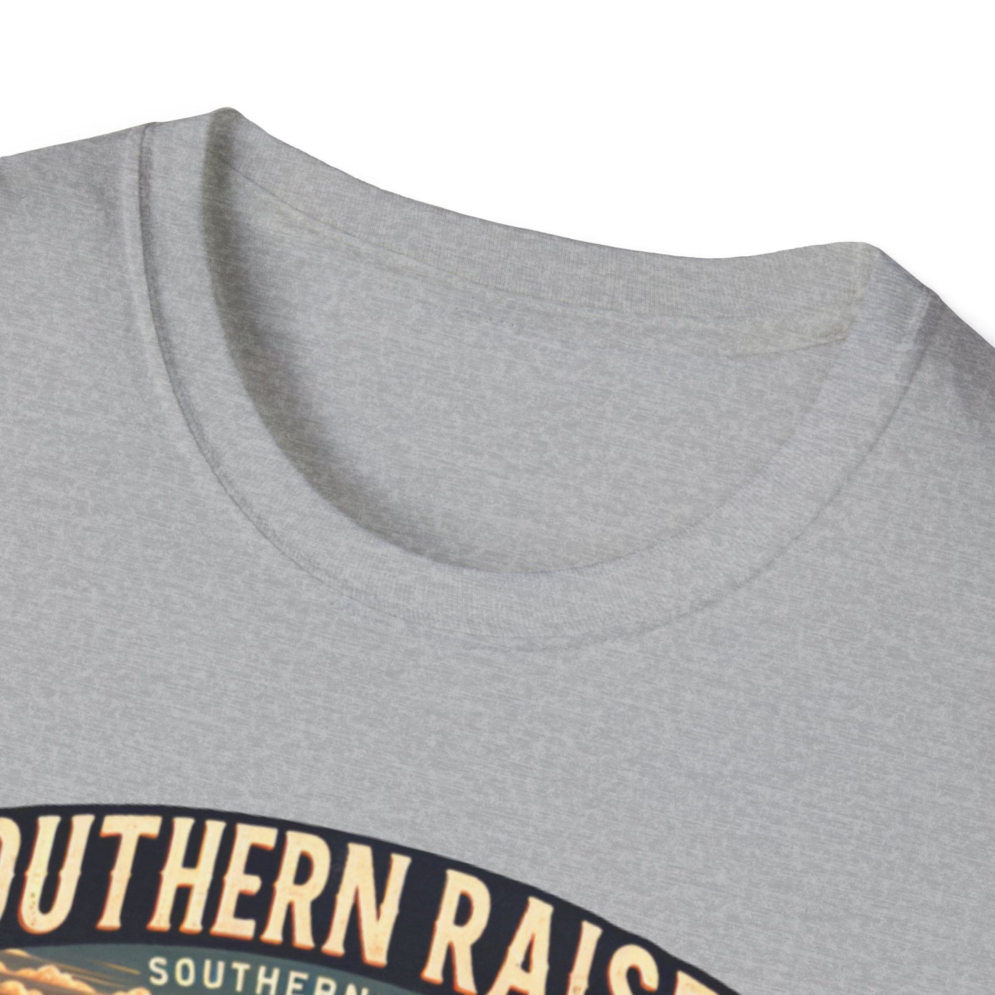 Southern Raised | Proud South Shirt | Adult Clothes | Teen Shirt | Trending | Birthday Gift | Unisex Softstyle T-Shirt