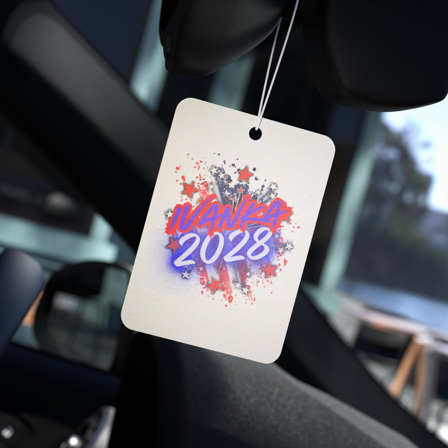 Ivanka 2028 | Durable Car Air Freshener - Unique Gift | Aromatherapy | Auto Accessories