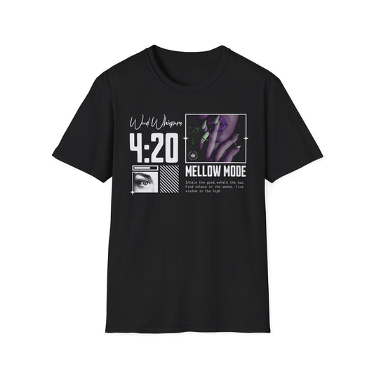 Mellow Mood | Adult Clothes | 420 | Trending | Birthday Gift | Softstyle Tshirt