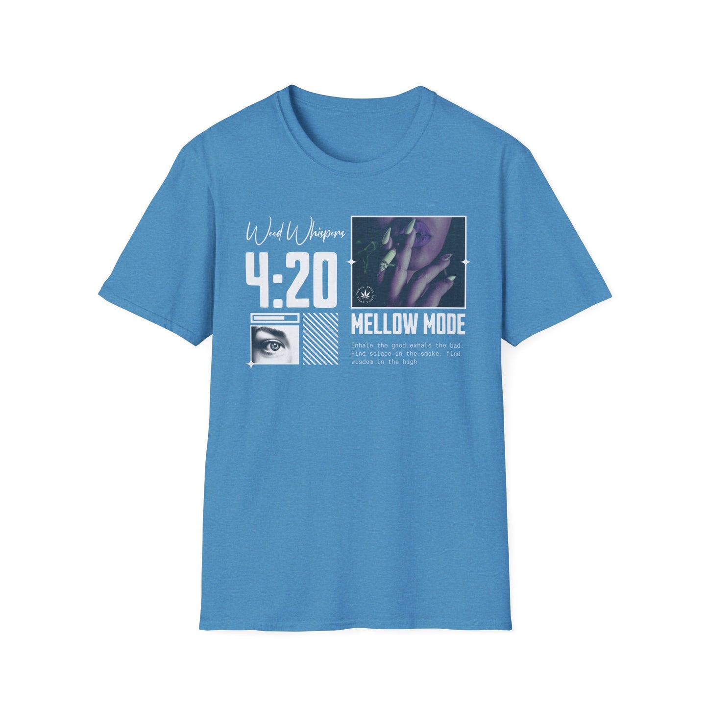 Mellow Mood | Adult Clothes | 420 | Trending | Birthday Gift | Softstyle Tshirt