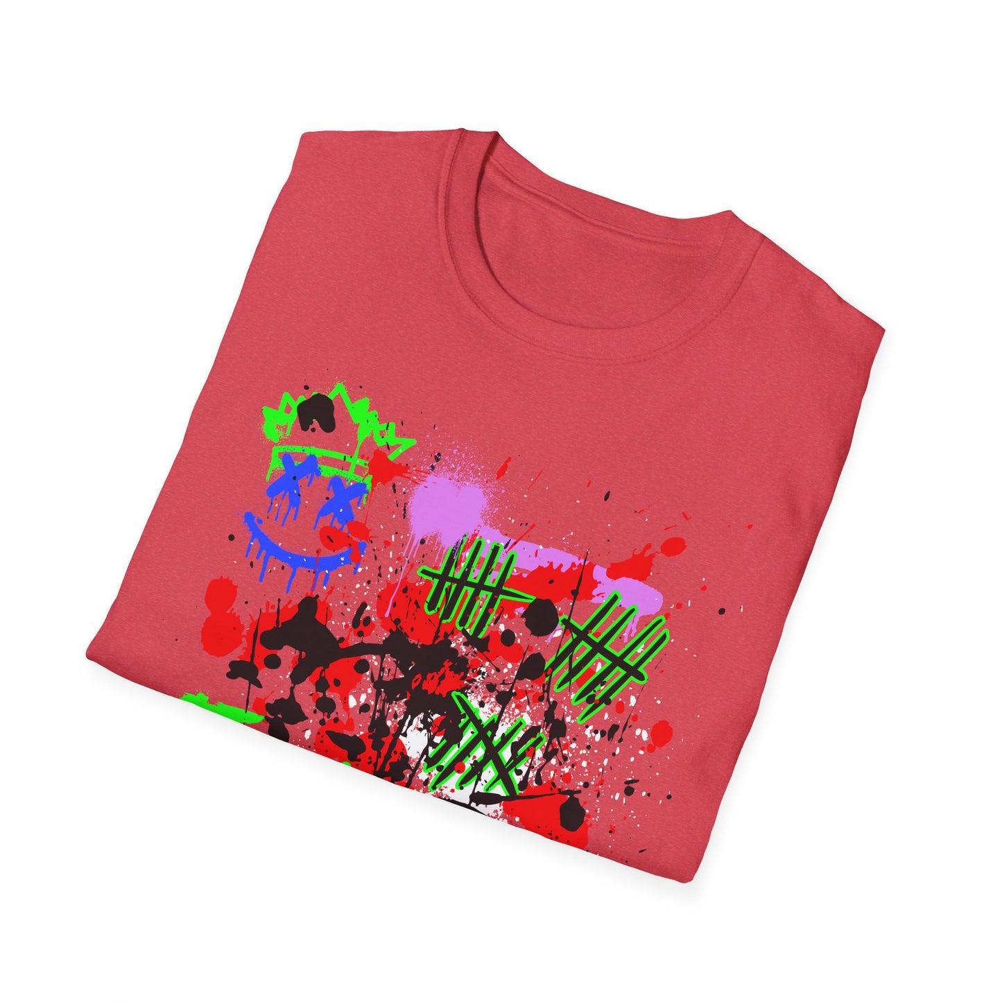 FUN Graffiti Shirt | Adult Shirt | Teen Clothes | Cool Shirt | Funny Fashion | Trending | Birthday Gift | Unisex Softstyle T-Shirt