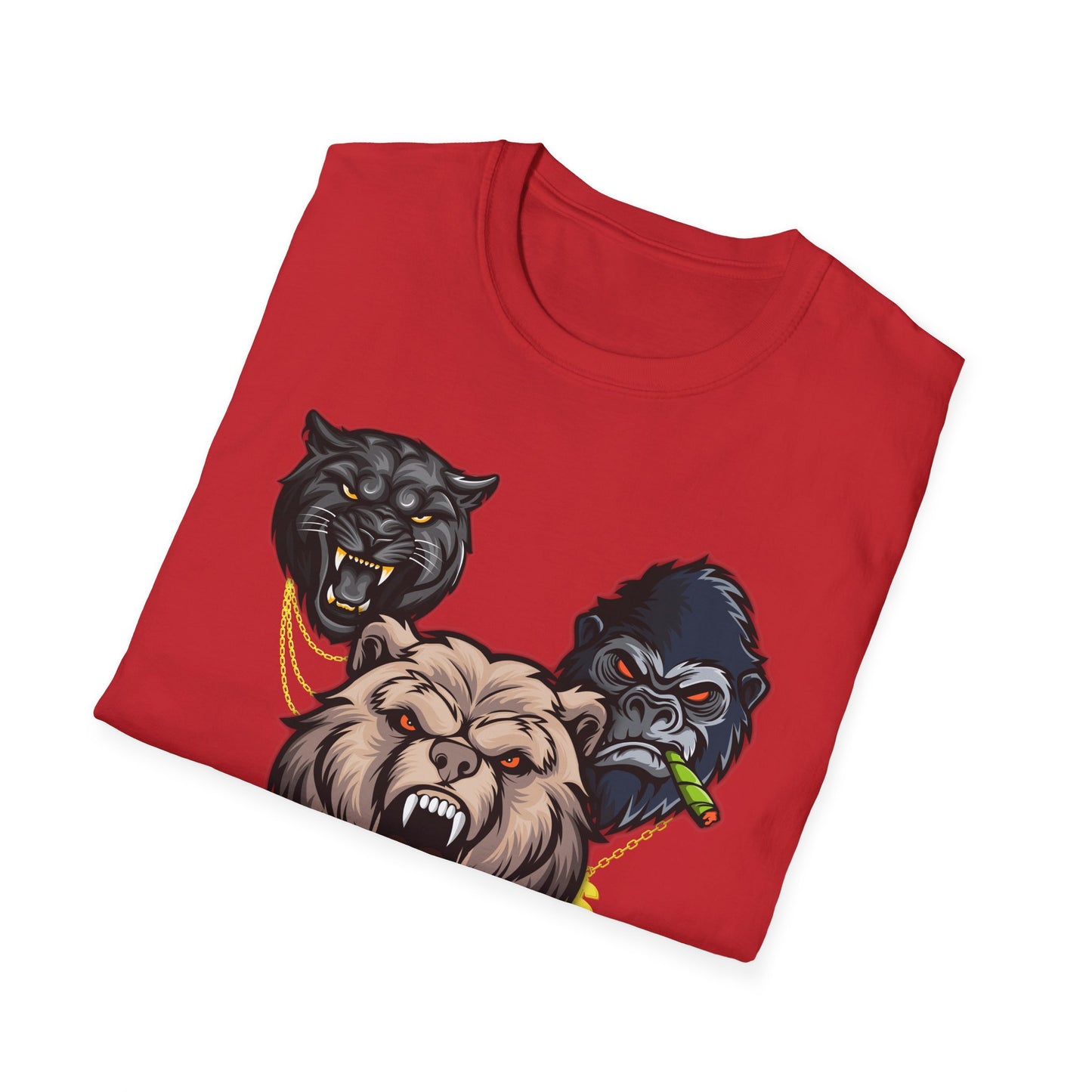 UNTAMED |  Beasts Within |Colorful Shirt | Cool Shirt | Fashion | Trending | Cool Design | Birthday Gift | Unisex Softstyle T-Shirt