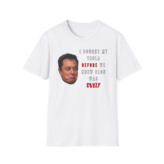 Crazy | Funny Adult Shirt | Teen Clothes | Humor Shirt | Trending | Birthday Gift | Unisex Softstyle T-Shirt