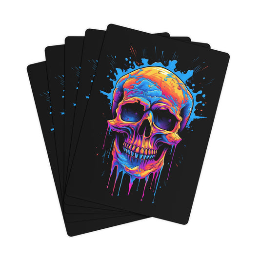 Skull Flavor | Premium Gloss Playing Cards | Unique Poker Cards
