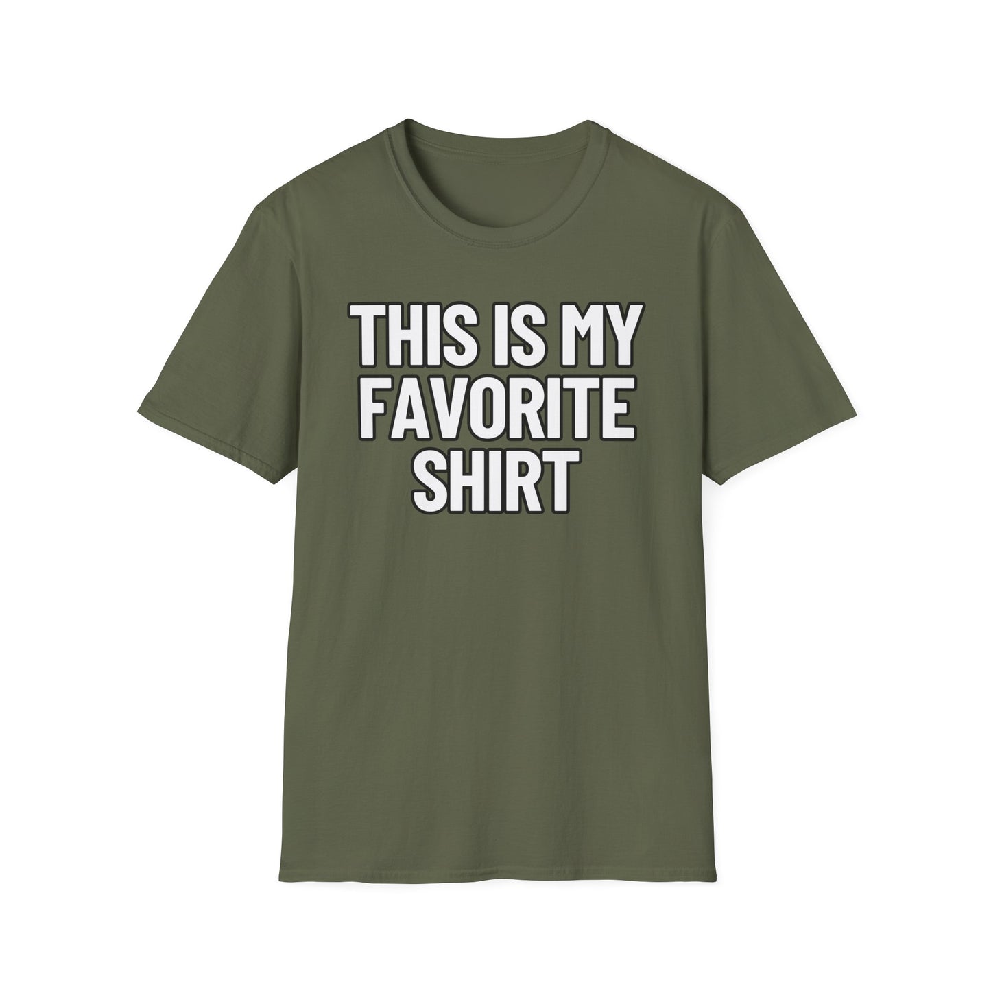 This Is My Favorite Shirt | Adult Shirt | Teen Clothes | Cool Shirt | Funny Fashion | Trending | Birthday Gift | Unisex Softstyle T-Shirt