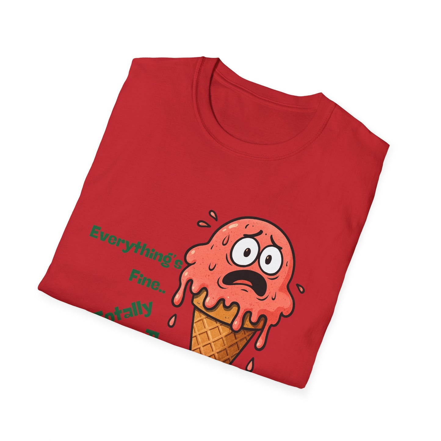 Everything's Fine | Funny Shirt | Fashion | Trending | Cool Design | Birthday Gift | Unisex Softstyle T-Shirt