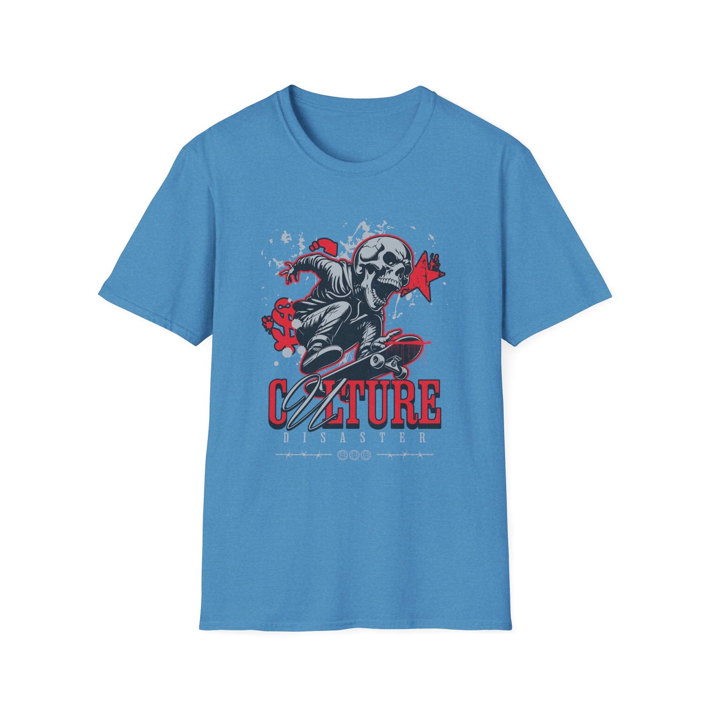 Culture Disaster | Teen Clothes | Skull Shirt | Birthday Gift | Softstyle Tshirt