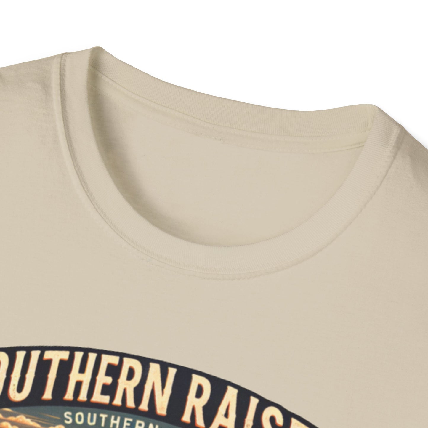 Southern Raised | Proud South Shirt | Adult Clothes | Teen Shirt | Trending | Birthday Gift | Unisex Softstyle T-Shirt