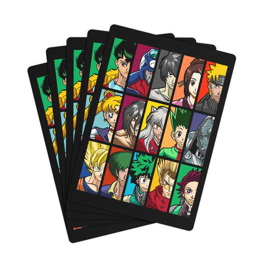 Anime Me Please | Premium Gloss Playing Cards | Unique Poker Cards