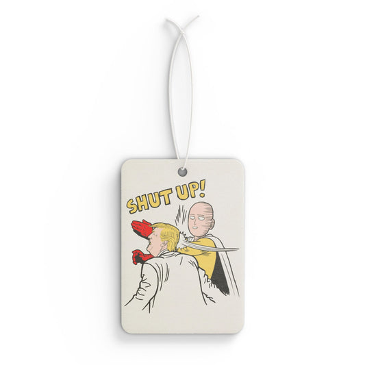 Shut Up! | Durable Car Air Freshener - Unique Gift | Aromatherapy | Auto Accessories