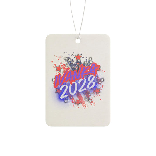Ivanka 2028 | Durable Car Air Freshener - Unique Gift | Aromatherapy | Auto Accessories